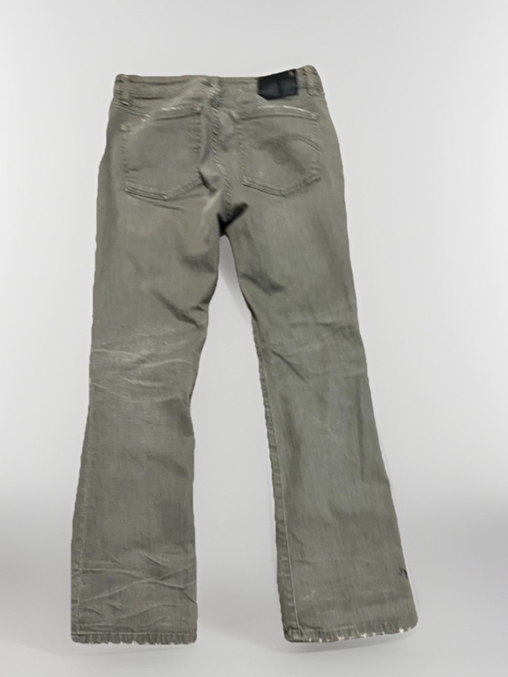 R13 kick fit olive green stretch 26 made in Italy - Picture 12 of 12